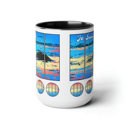 #22 Tea and Miracles 15oz Mug (USA) 2011 End of the World Island / No Text, Choose from 5 colours