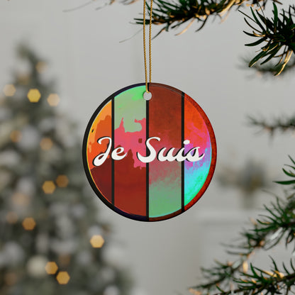 #63 - Je Suis - Made with Miracles - Thanksgiving, Hanukkah, Christmas Decoration (4 shapes) - Tetrad 2