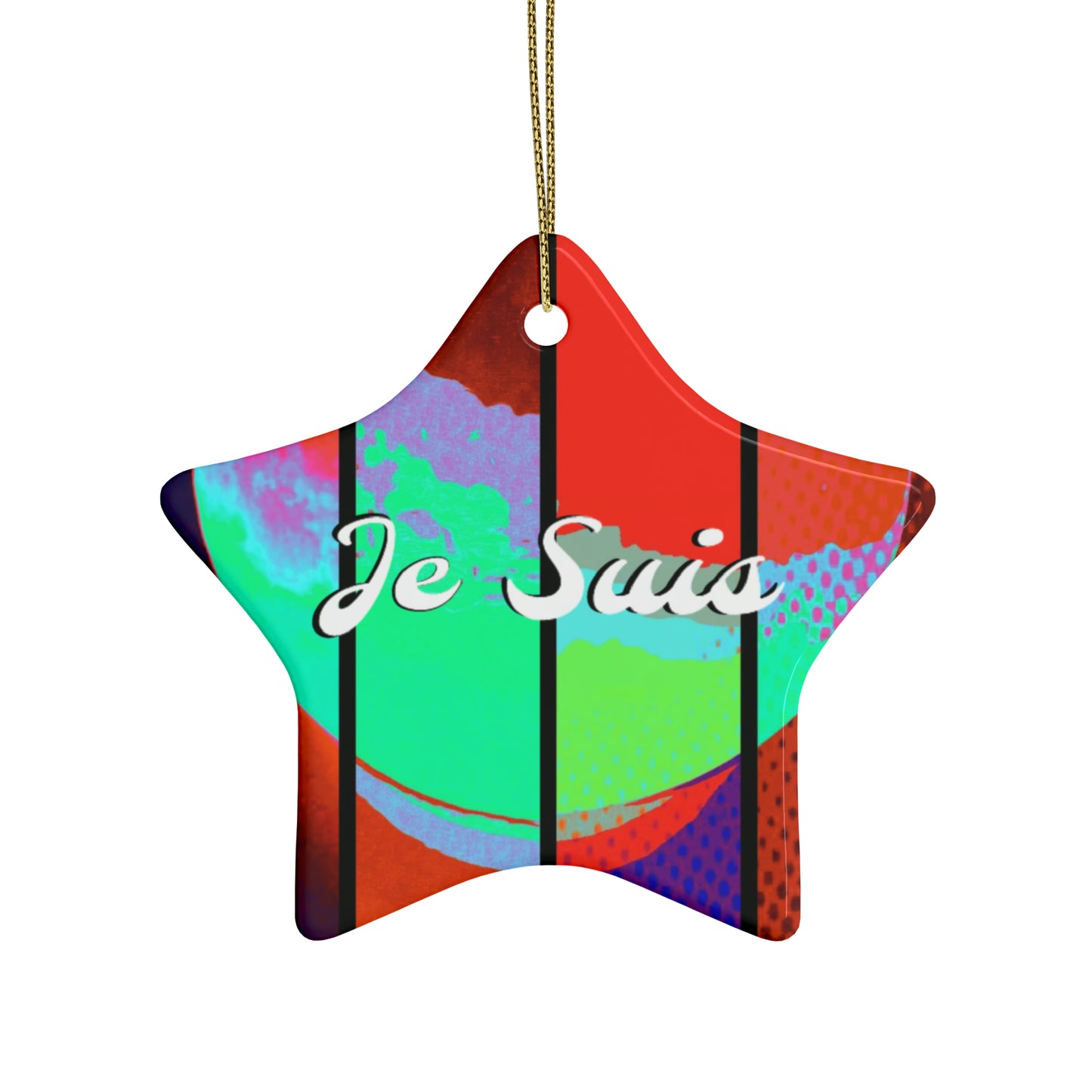 #73 - Je Suis - Made with Miracles - Thanksgiving, Hanukkah, Christmas Decoration (4 shapes) - Tetrad 3