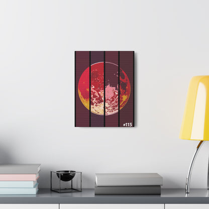 #115 - Made with Miracles Minature Collectable Tall Canvas Wall Art, 3 sizes available - 2018 Chinese Eclipse