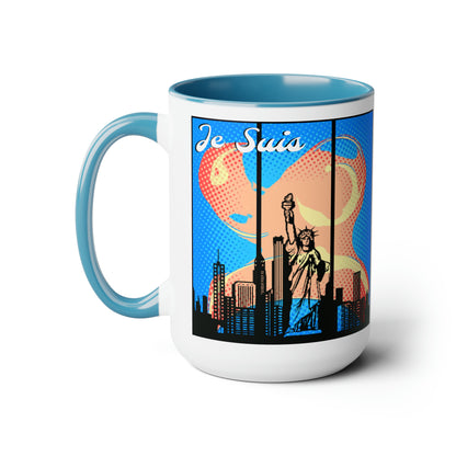 #3 Tea and Miracles 15oz Mug (USA) 2000 New York Christmas Eclipse / No Text, Choose from 5 colours