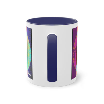 #57 Tea and Miracles 11oz Mug (EU) 2014 Tetrad 1 / No Text, from 12 colours