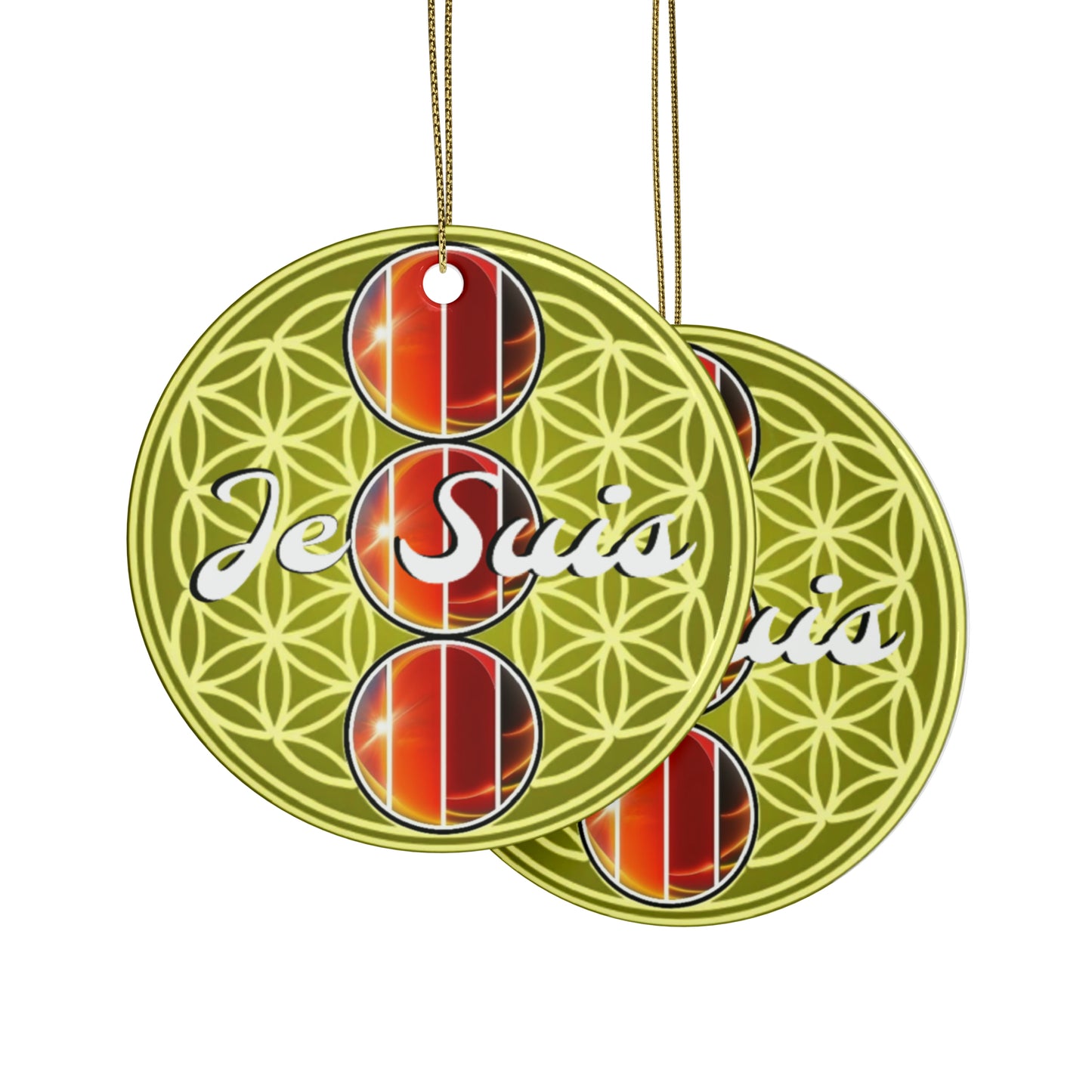 #85 - Je Suis - Made with Miracles - Thanksgiving, Hanukkah, Christmas Decoration - 2014/2015/2016 Sextet