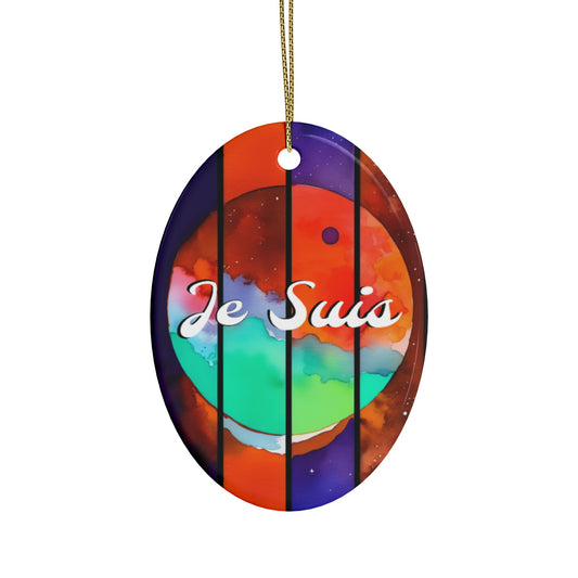 #73- Je suis - Made with Miracles - Thanksgiving, Hanukkah, Christmas Decoration (Various options) - GEN2 Watercolour with Text