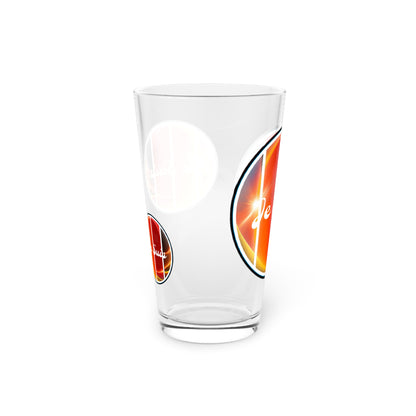 #79 Made with Miracles Pint Glass, 16oz (USA) 2015 Double 111 Eclipse