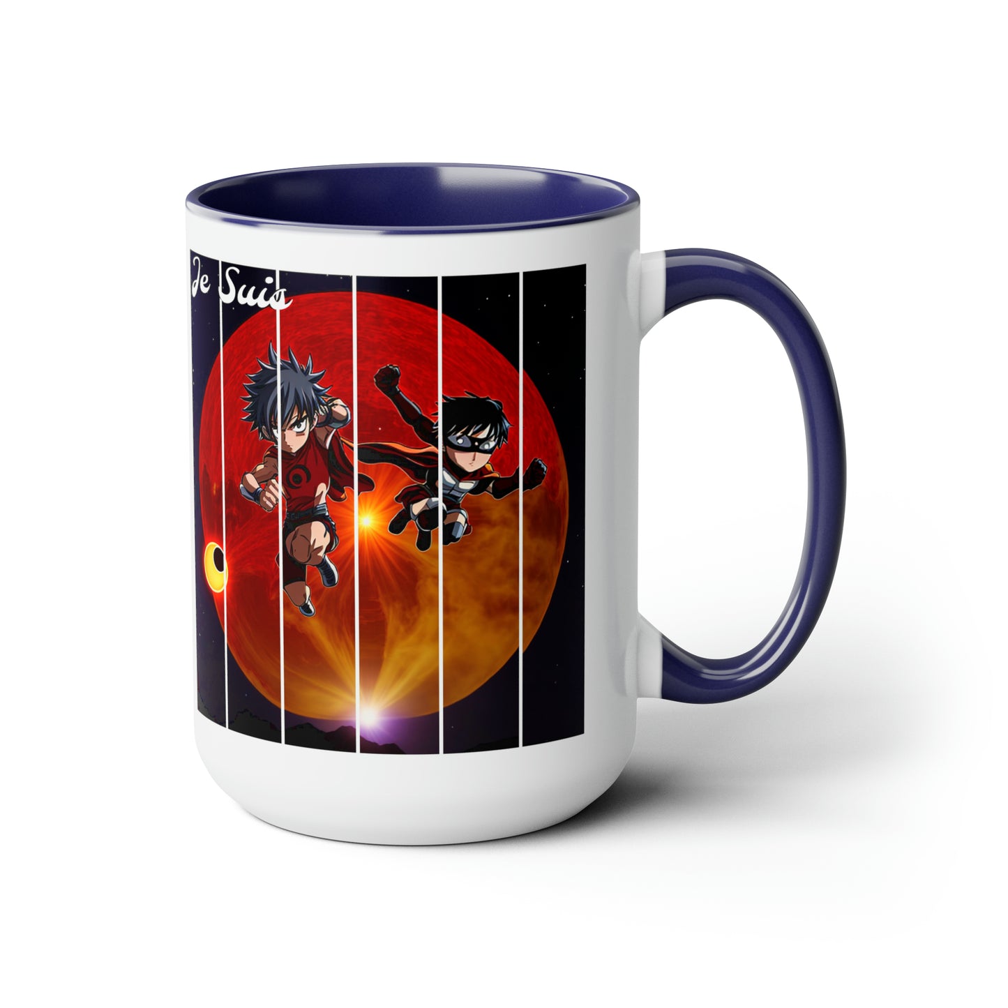 #115 Tea and Miracles 15oz Mug (USA) 2018 Chinese Eclipse / No Text, Choose from 5 colours