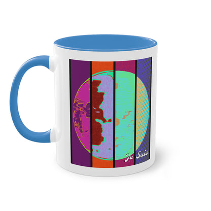 #57 Tea and Miracles 11oz Mug (EU) 2014 Tetrad 1 / No Text, from 12 colours