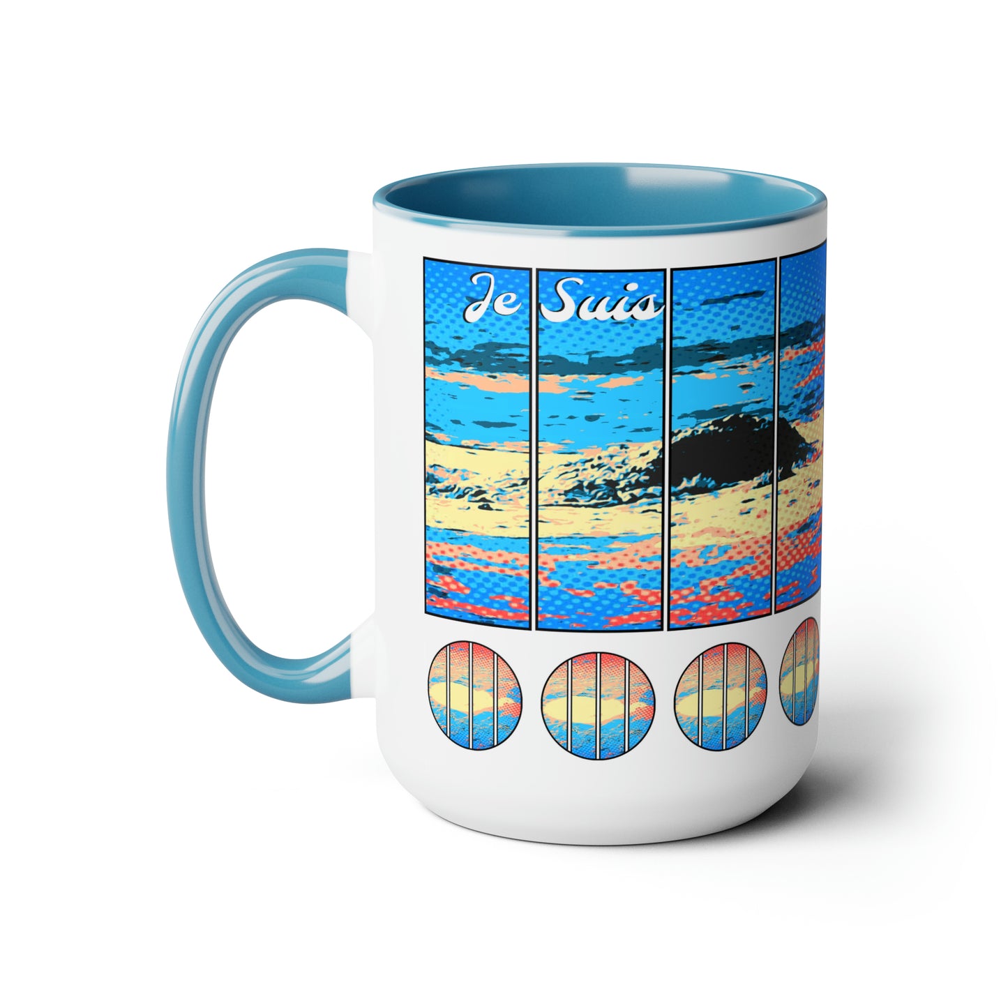 #22 Tea and Miracles 15oz Mug (USA) 2011 End of the World Island / No Text, Choose from 5 colours