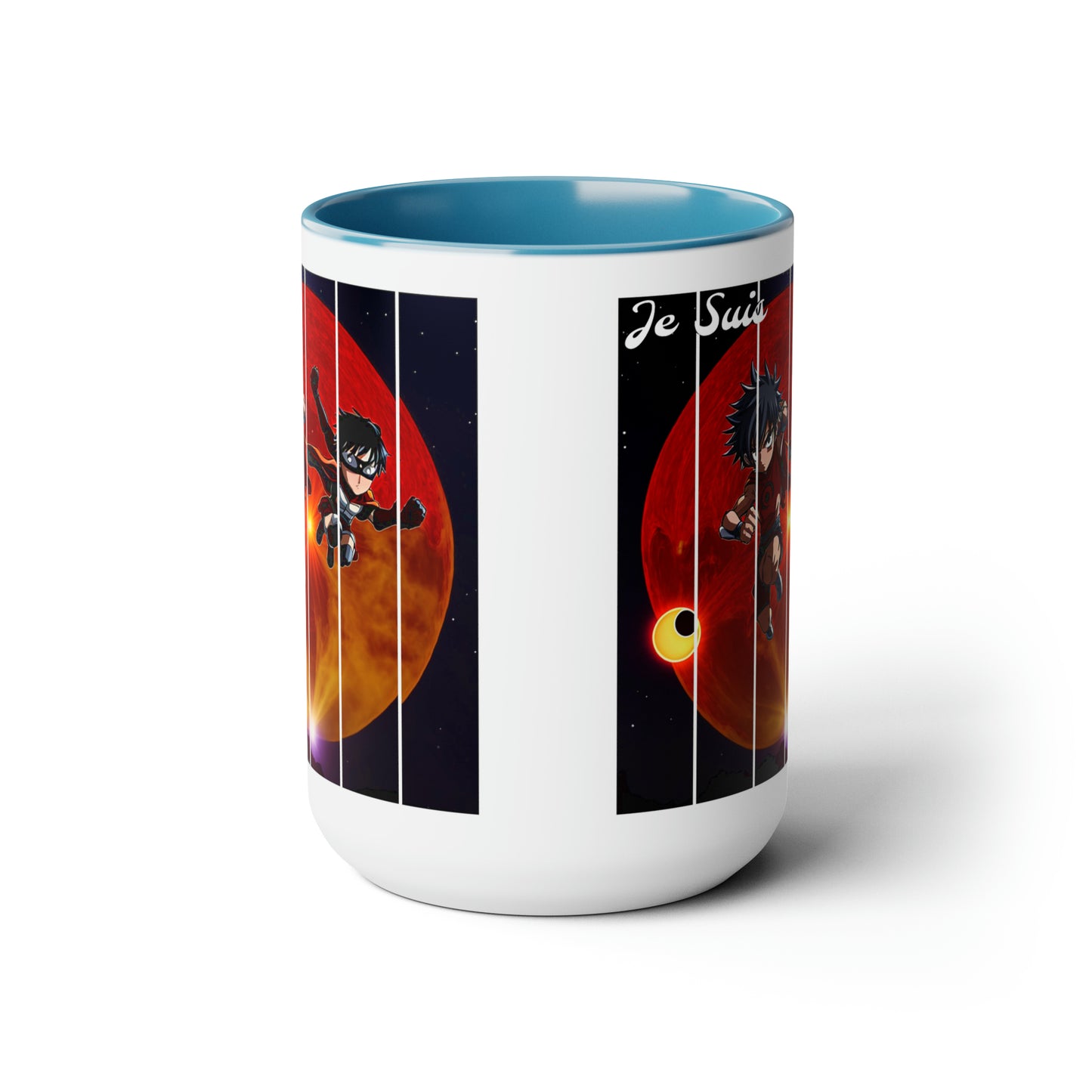 #115 Tea and Miracles 15oz Mug (USA) 2018 Chinese Eclipse / No Text, Choose from 5 colours