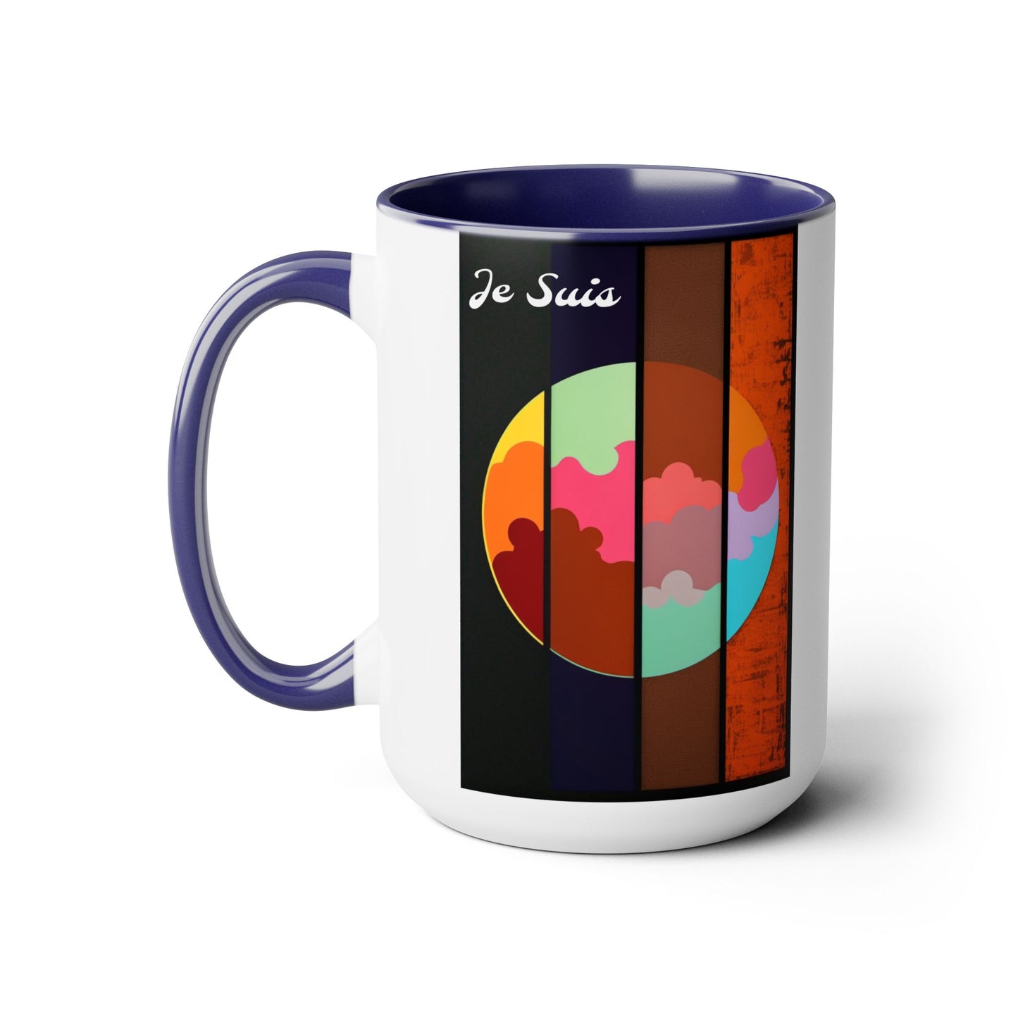 #63 Tea & Miracles 15oz Mug, Tetrad 2 / No Text, Choose from 5 colours - GEN2 Popart