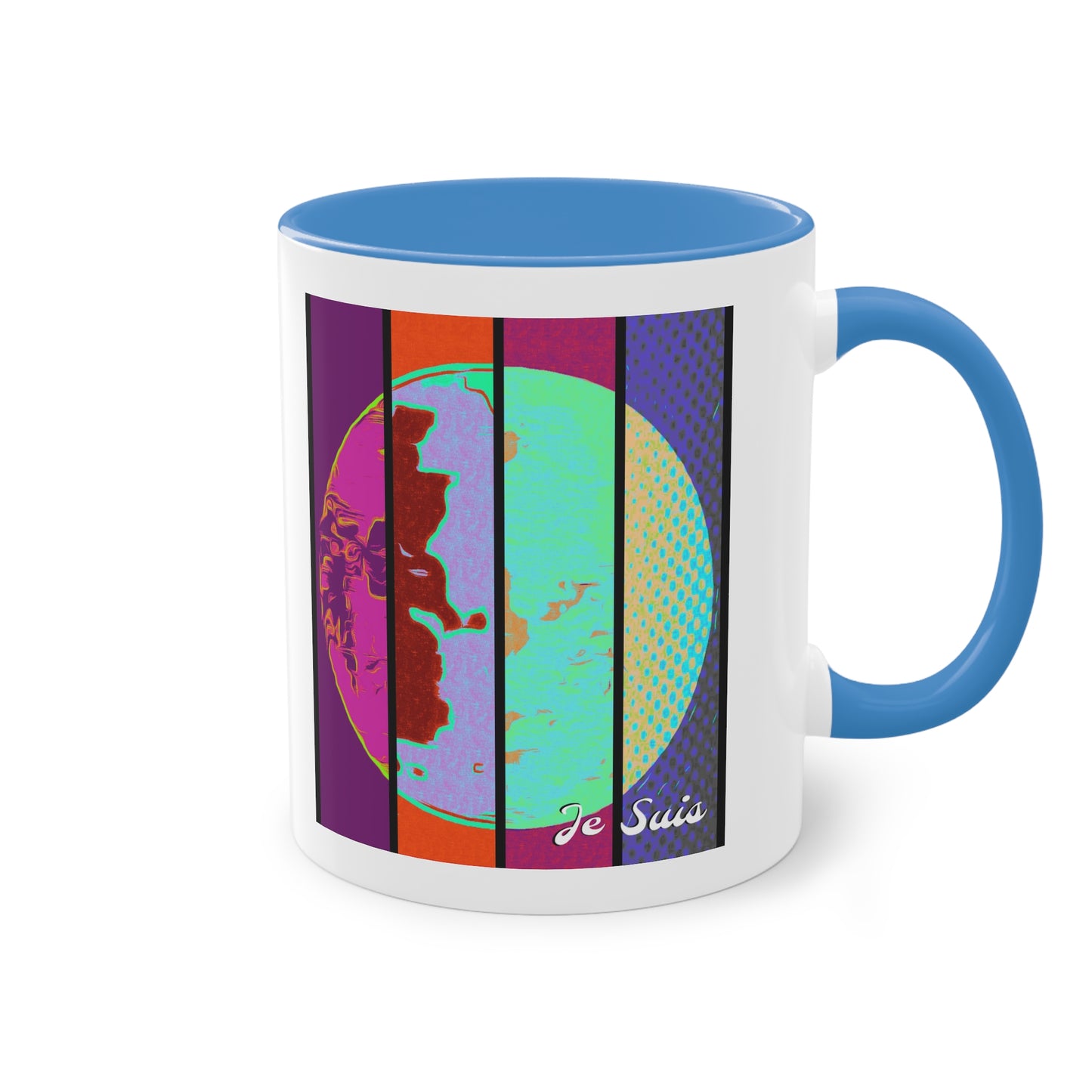 #57 Tea and Miracles 11oz Mug (EU) 2014 Tetrad 1 / No Text, from 12 colours