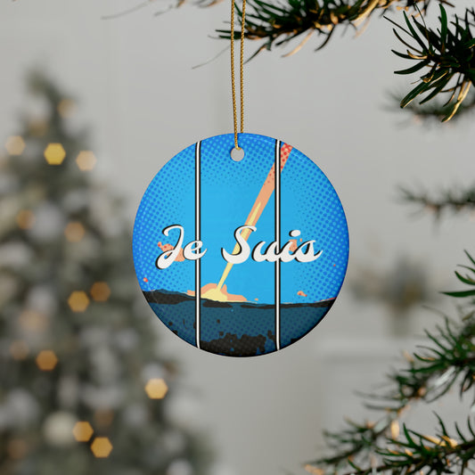 #47 - Je Suis - Made with Miracles - Thanksgiving, Hanukkah, Christmas Decoration (4 Shapes)