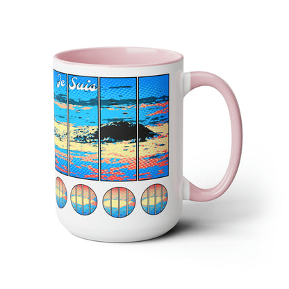 #22 Tea and Miracles 15oz Mug (USA) 2011 End of the World Island / No Text, Choose from 5 colours