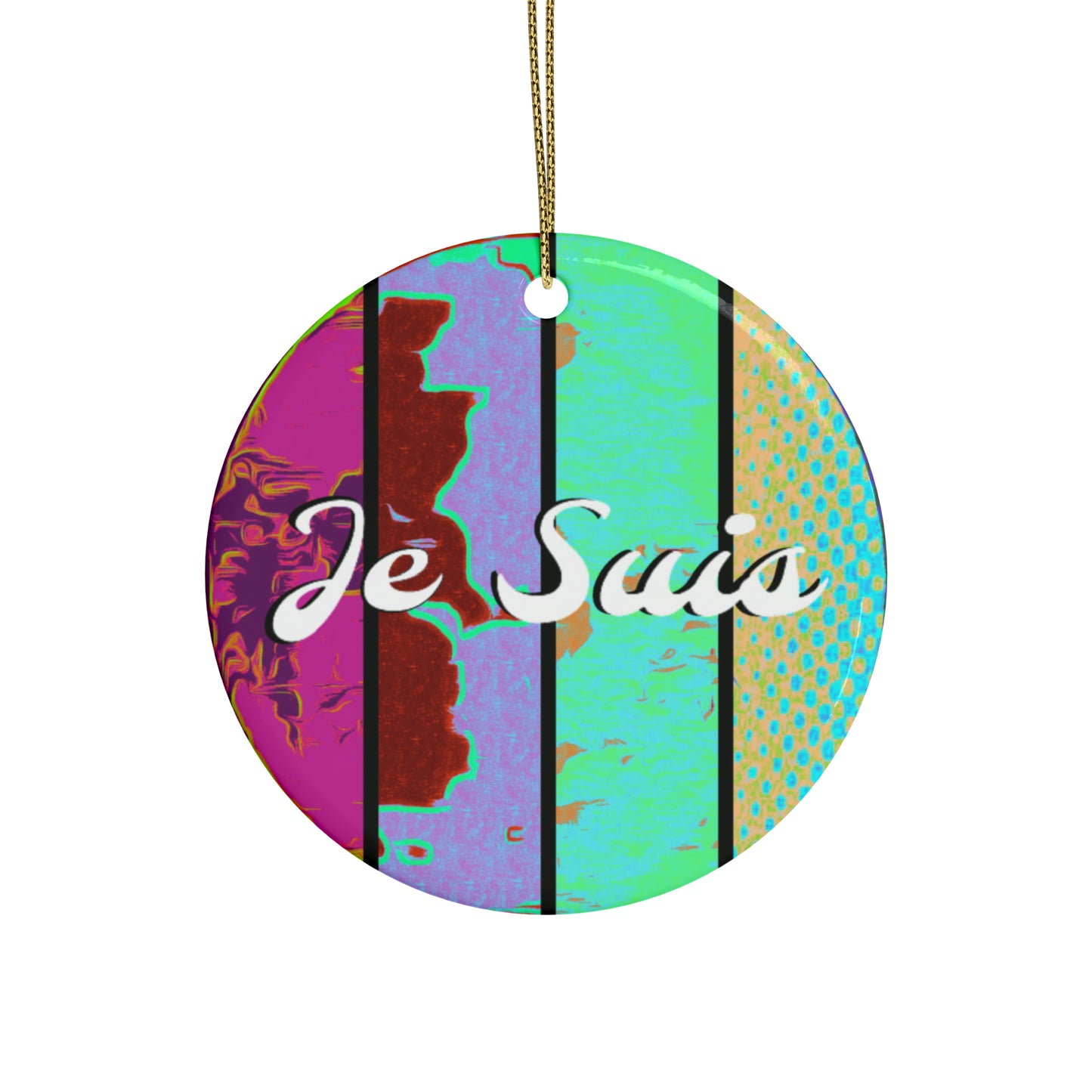 #57 - Je Suis - Made with Miracles - Thanksgiving, Hanukkah, Christmas Decoration (4 Shapes) - Tetrad 1