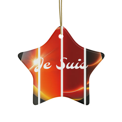 #79 - Je suis - Made with Miracles - Thanksgiving, Hanukkah, Christmas Decoration (4 shapes)