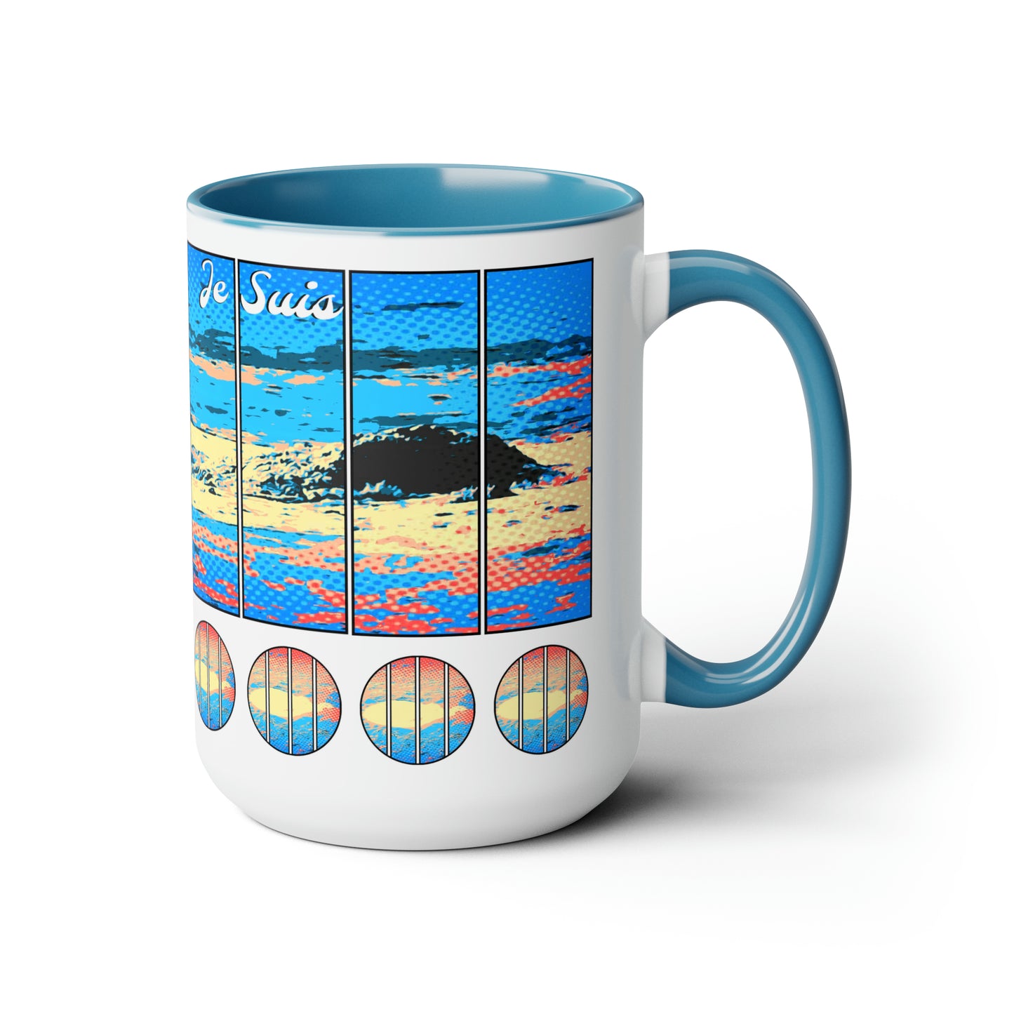 #22 Tea and Miracles 15oz Mug (USA) 2011 End of the World Island / No Text, Choose from 5 colours