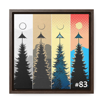 #83 - Made with Miracles - Choice of Wood Framed Canvas Wall Art, 2 sizes available - 2015 Christmas 1111 Supermoon