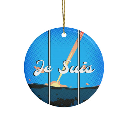 #47 - Je Suis - Made with Miracles - Thanksgiving, Hanukkah, Christmas Decoration (4 Shapes)