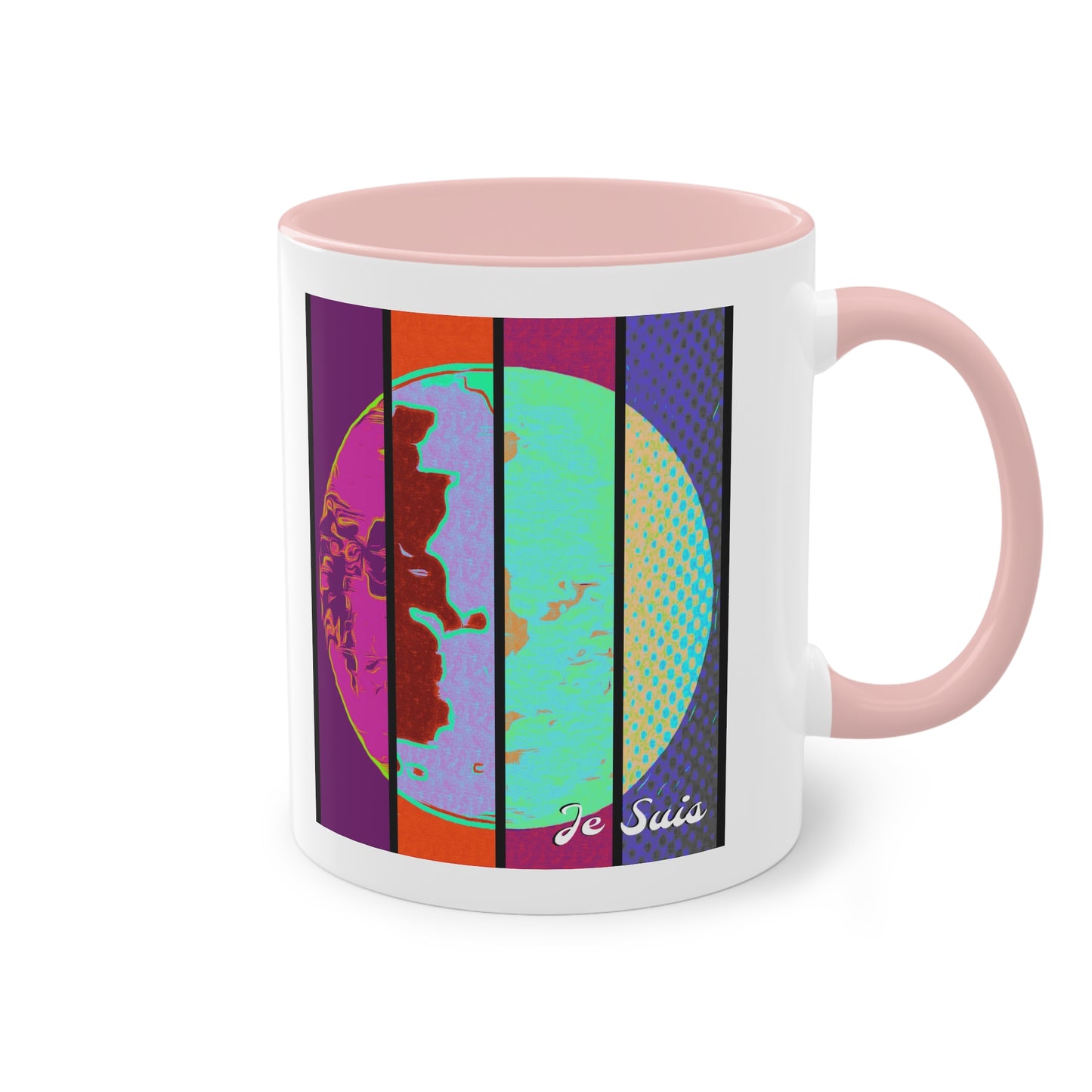 #57 Tea and Miracles 11oz Mug (EU) 2014 Tetrad 1 / No Text, from 12 colours