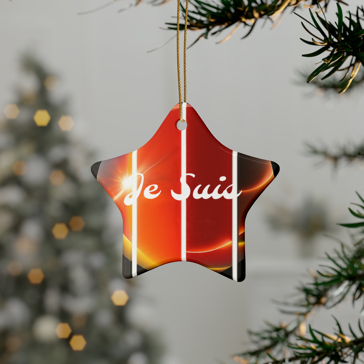 #79 - Je suis - Made with Miracles - Thanksgiving, Hanukkah, Christmas Decoration (4 shapes)