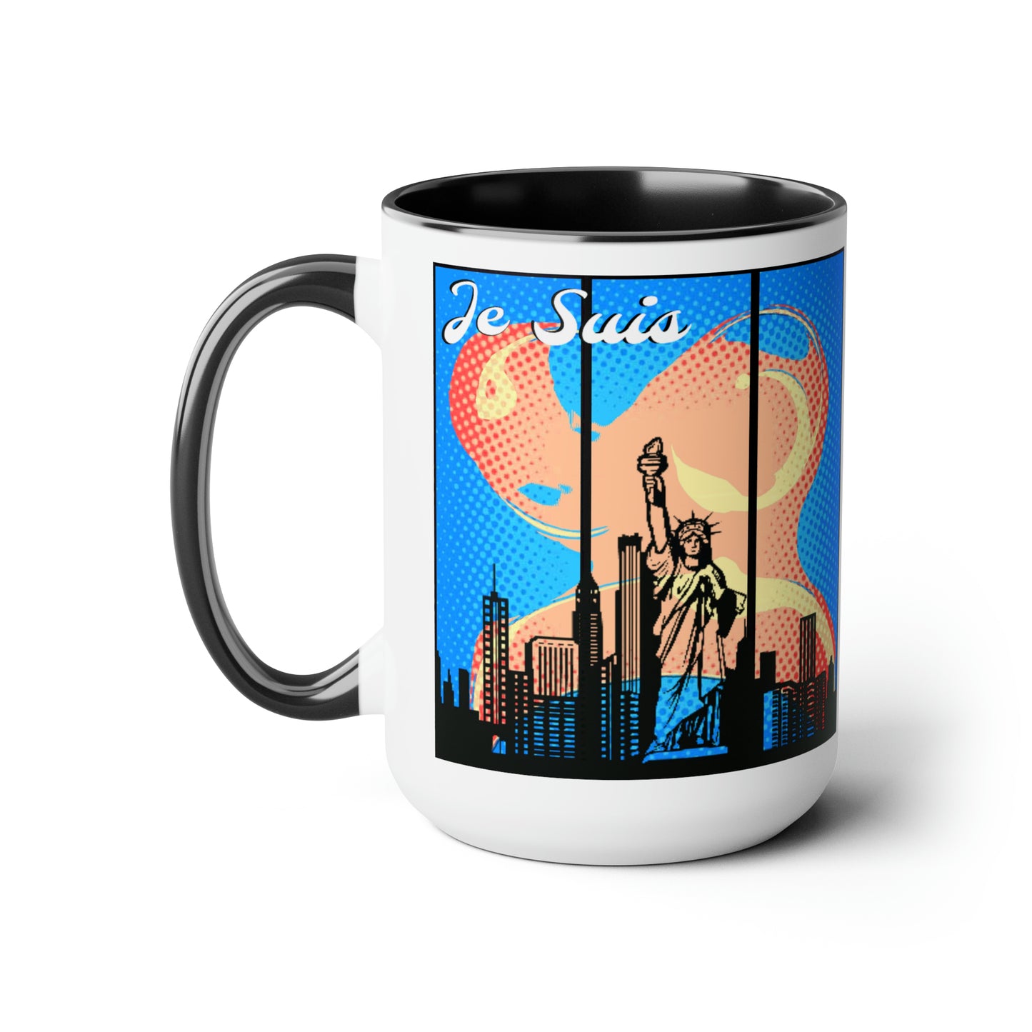 #3 Tea and Miracles 15oz Mug (USA) 2000 New York Christmas Eclipse / No Text, Choose from 5 colours