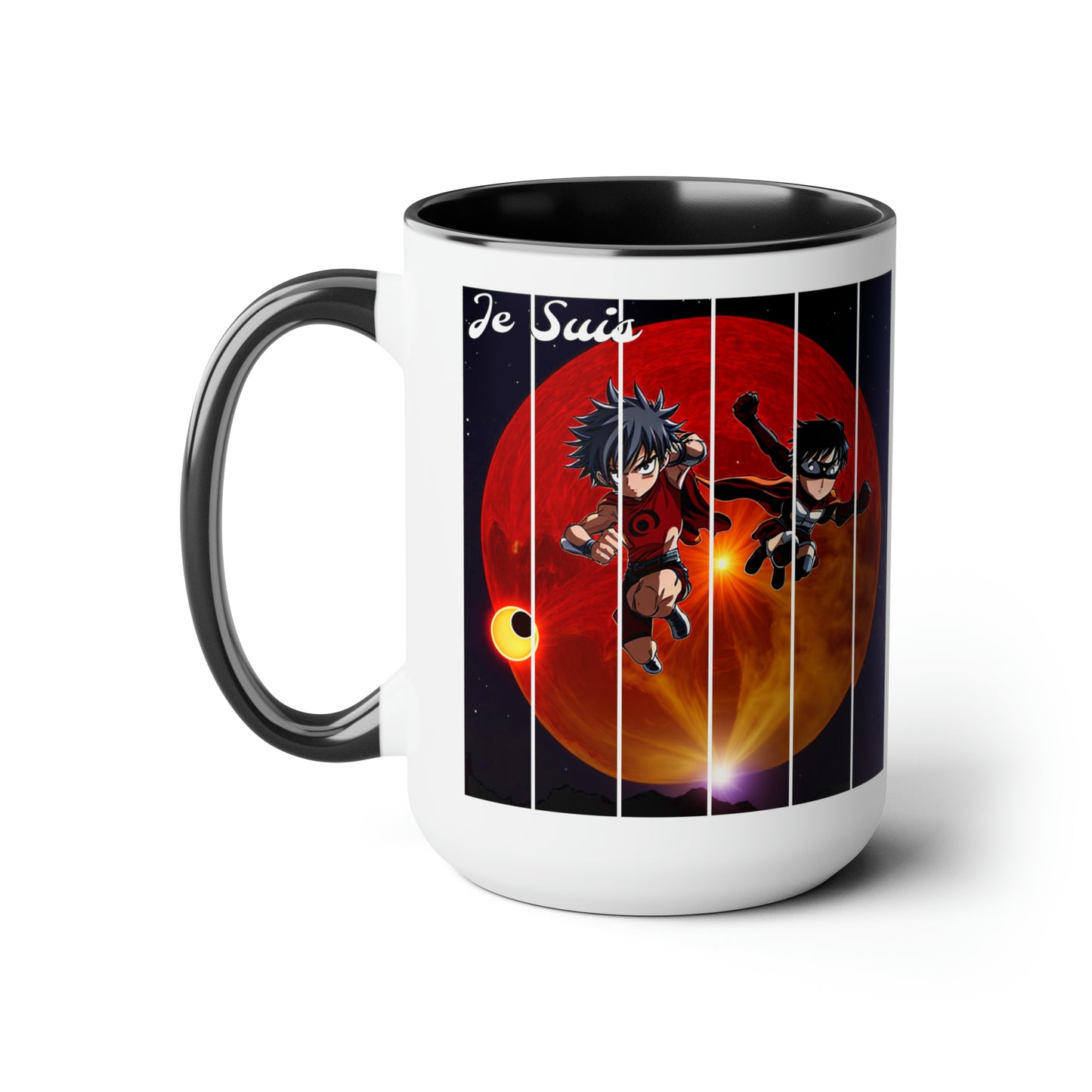 #115 Tea and Miracles 15oz Mug (USA) 2018 Chinese Eclipse / No Text, Choose from 5 colours