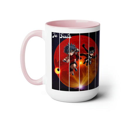 #115 Tea and Miracles 15oz Mug (USA) 2018 Chinese Eclipse / No Text, Choose from 5 colours