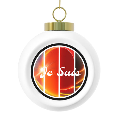 #79 - Je Suis - Made with Miracles 3" Christmas Ball Ornament - 2015 Tetrad 4