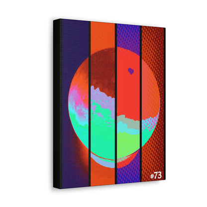 #73 - Made with Miracles - Tall  Canvas Wall Art, 3 sizes available - 2014 Tetrad 3