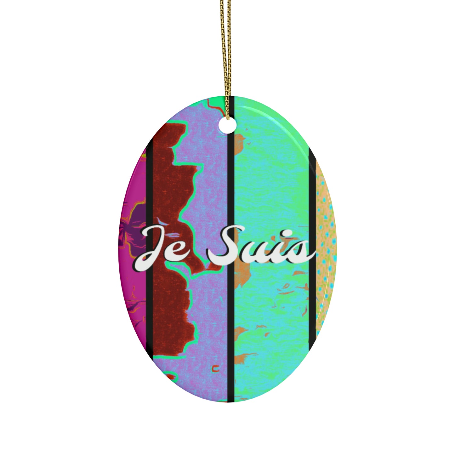 #57 - Je Suis - Made with Miracles - Thanksgiving, Hanukkah, Christmas Decoration (4 Shapes) - Tetrad 1