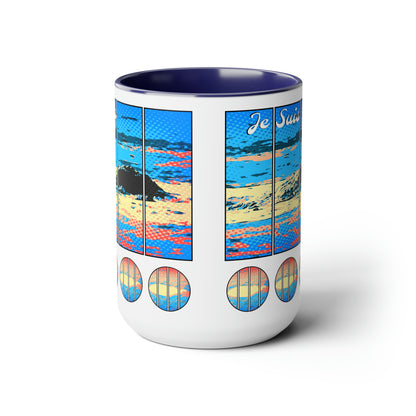 #22 Tea and Miracles 15oz Mug (USA) 2011 End of the World Island / No Text, Choose from 5 colours