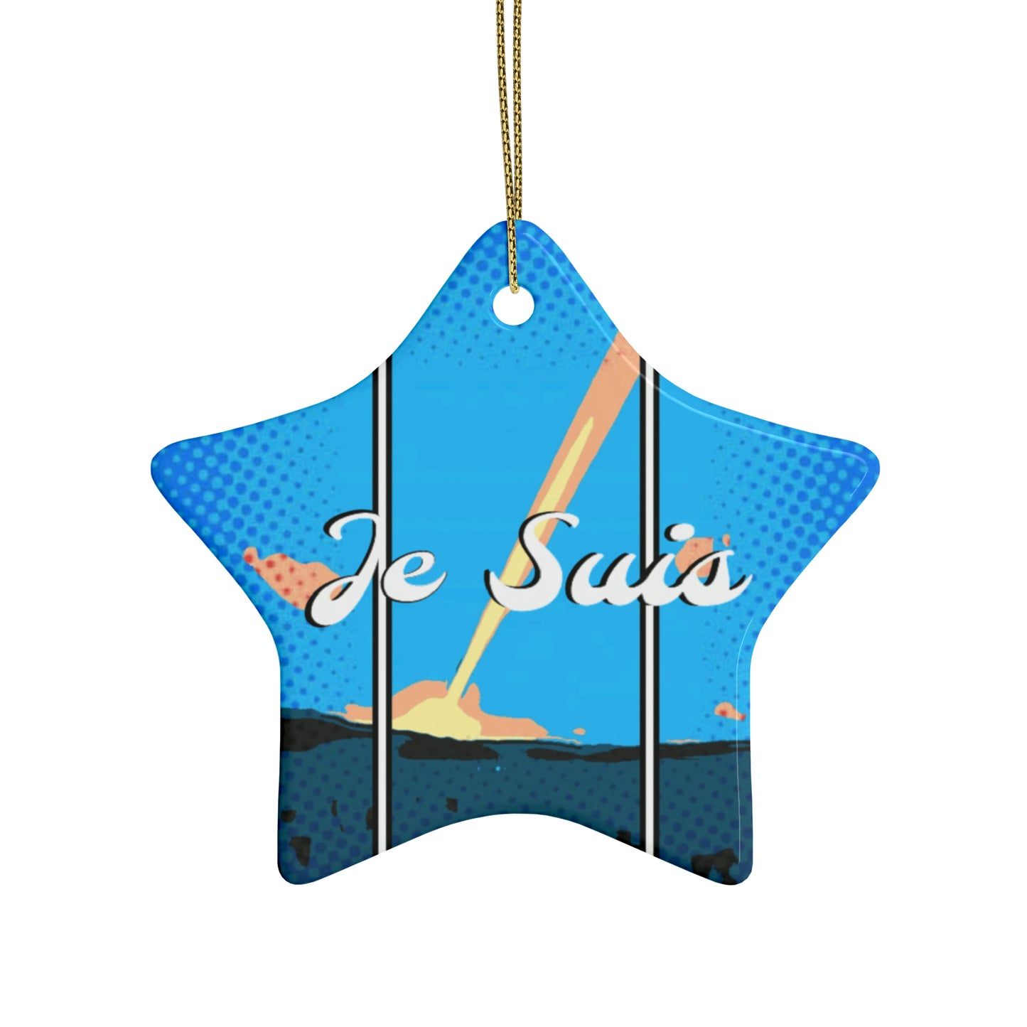 #47 - Je Suis - Made with Miracles - Thanksgiving, Hanukkah, Christmas Decoration (4 Shapes)